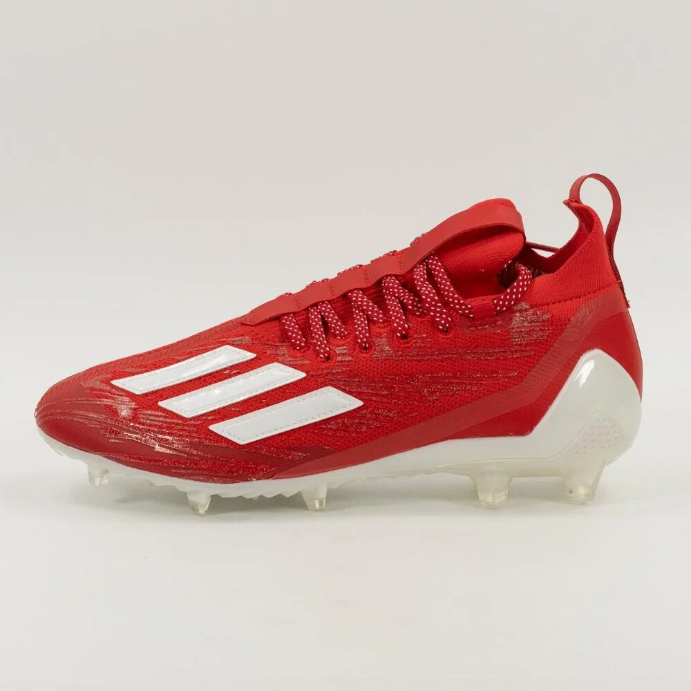 Adidas Adizero Primeknit Red GV9626 Football Cleats size 9.5